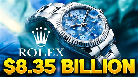 how much is rolex company worth|rolex donations.